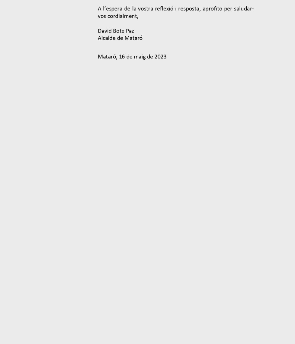 He enviat una carta al conseller d'<a href="/educaciocat/">Educació</a> de la Generalitat demanant explicacions pel tancament d'una línia d'infantil a l'<a href="/EscolaLaLlantia/">Escola la Llàntia</a> .