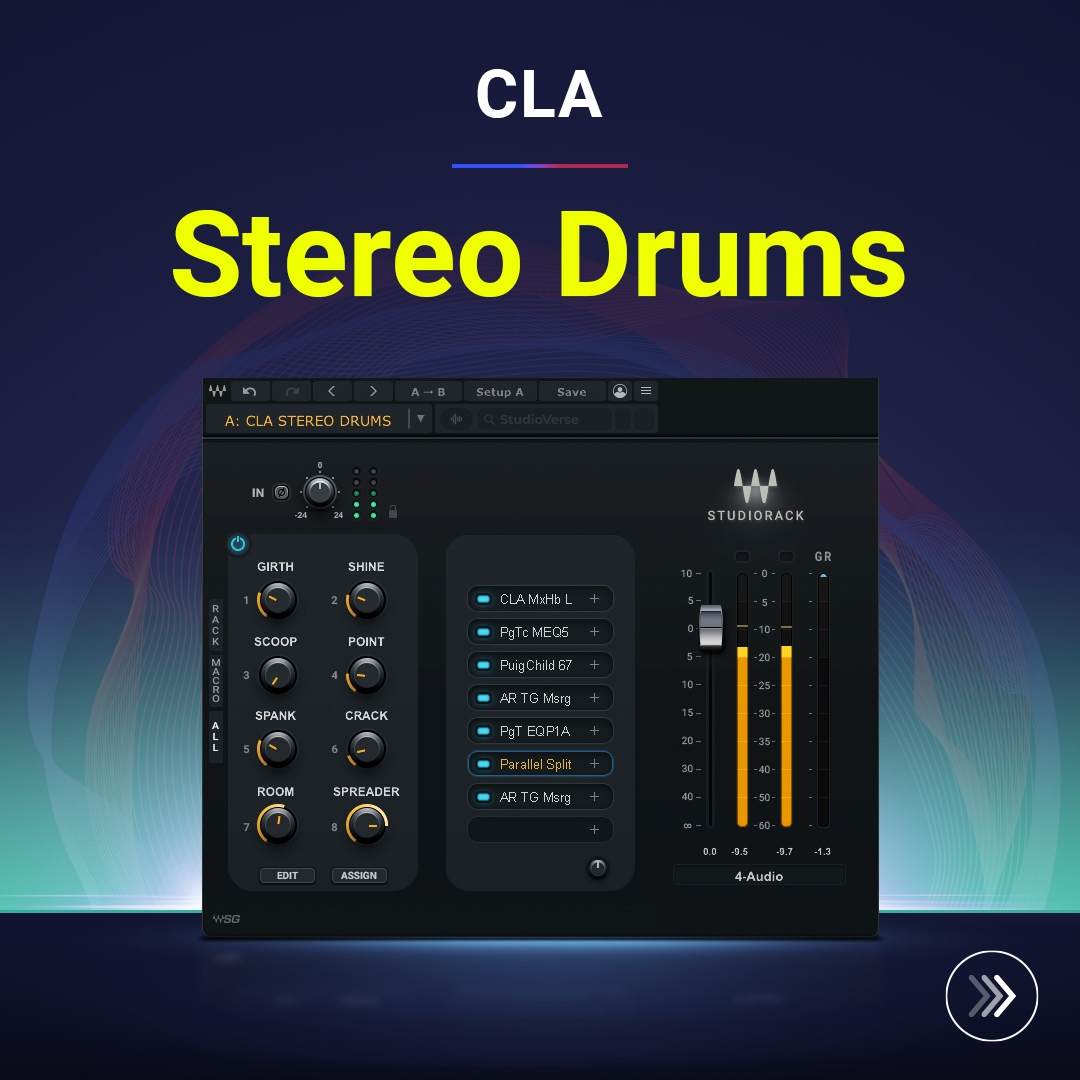 WavesAudioLtd's tweet image. 🔥 Legendary rock mixer @lordalge has shared some of his favorite go-to mix chains utilizing his own CLA plugins as well as others from the Waves catalog. 
🔎 EXPLORE ALL STUDIOVERSE CHAINS FROM CLA: waves.com/studioverse/cr…

#studioverse #cla #mixengineer #mixingtips