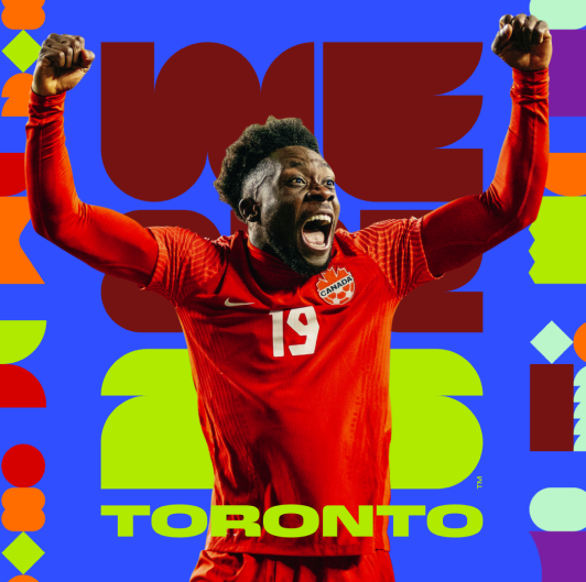 FIFA WORLD CUP 26™ ROLL CALL! Get ready, Toronto 🏆 #WeAre26 #WeAreToronto #FIFAWorldCup 
<a href="/AlphonsoDavies/">Alphonso Davies</a> | <a href="/CanadaSoccerEN/">Canada Soccer</a>