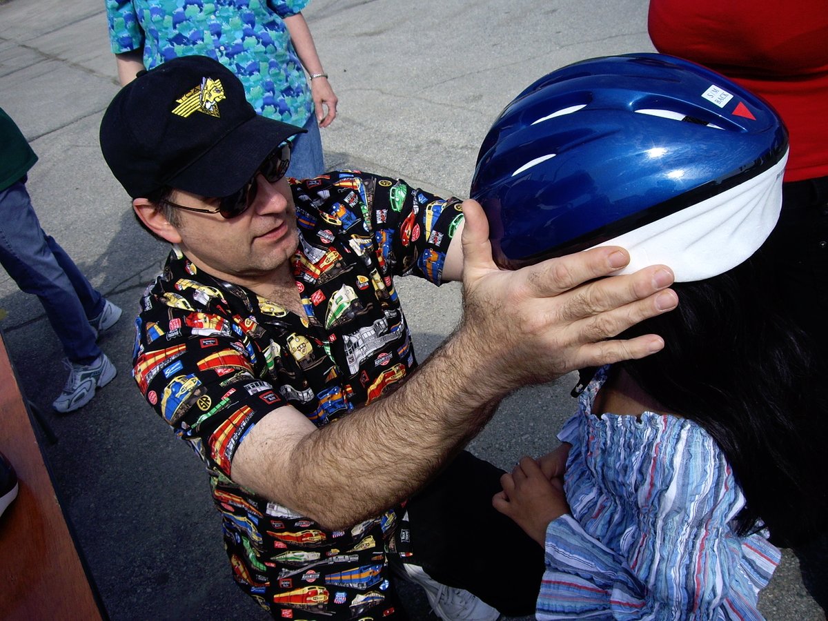 In commemoration of Bike Safety Month, we highlight RIMS's past involvement in Bike Helmet Distribution. From 1997 through 2014, individual members of the Rhode Island Medical Society made special donations to a fund to purchase hundreds of bicycle helmets.