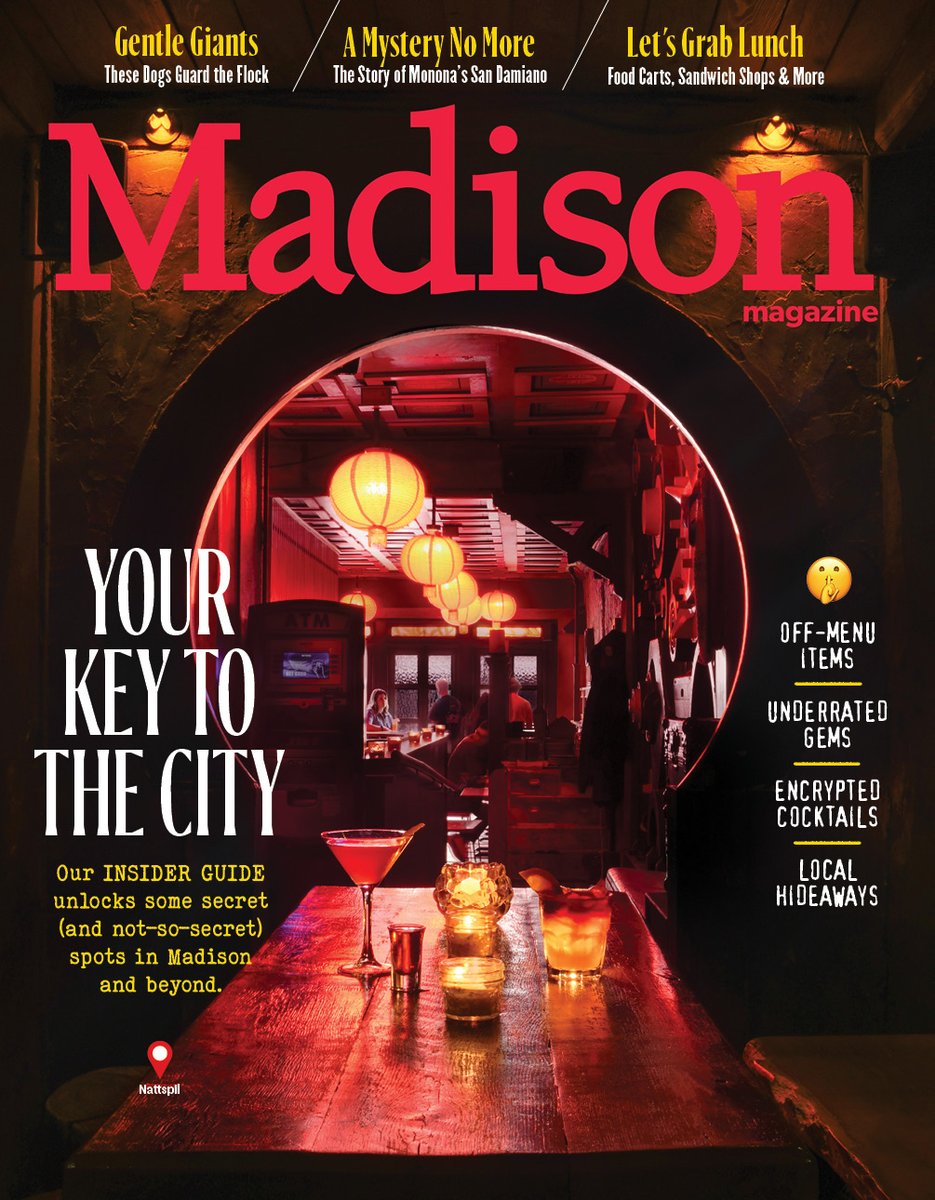madison_mag's tweet image. The June issue is here: A newly declassified guide to Madison&apos;s best kept secrets. 🤫 

Single issue orders are live on buff.ly/2I1xhs7. On newsstands May 31.

#June #MadisonMagazine #InsiderGuide #MadisonWI