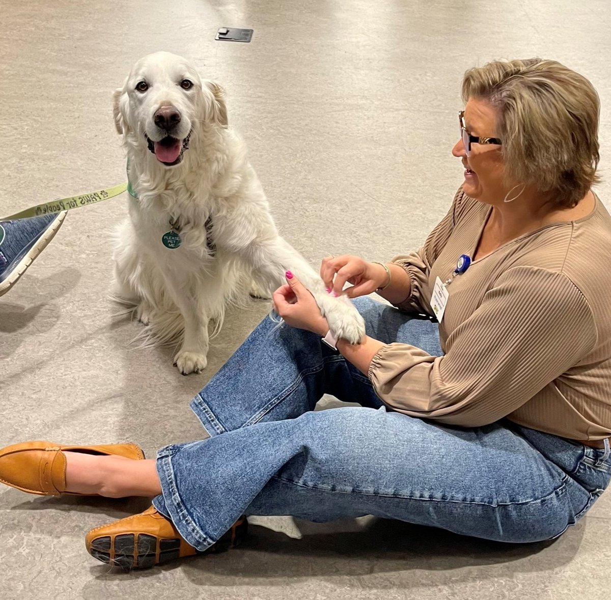 IKEAUSANews's tweet photo. It's impossible to have a ruff day with @PAWSforPeople! 🐶

Last week, the IKEA Corporate Office hosted our “Pet-a-Pup” event, spreading joy, laughter and smiles all around. Friends fur-ever! 💛

#PAWSForPeople #PetAPup https://t.co/Ugar0Iixw9