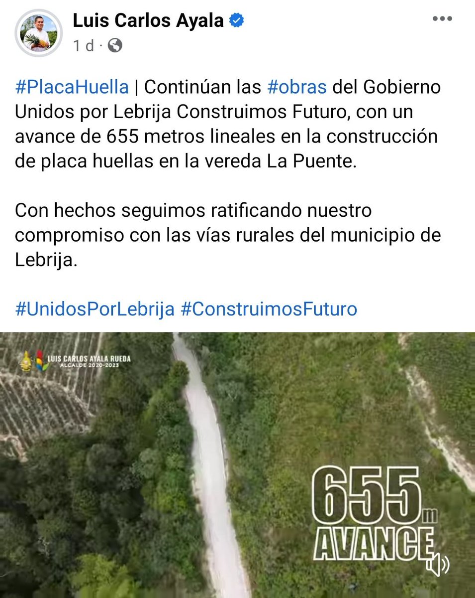 ¡Somos el gobierno de las obras!