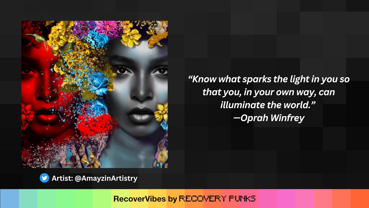 recovervibes's tweet photo. Just when you thought your spiritual journey couldn't get any more profound, you stumble upon a spark that ignites your soul… It's like discovering a hidden treasure within yourself 👑

#artwork: Beautiful Spirit @AmayzinArtistry 

#SpiritualAwakening #InnerSpark #JourneyWithin https://t.co/SD4JF3NRak
