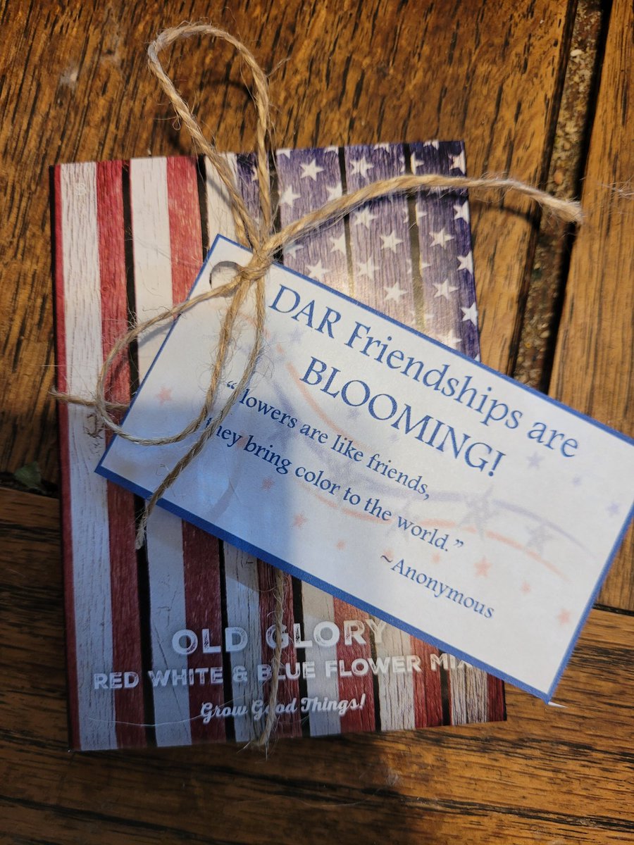 I'm helping host our May #DAR meeting - here are the table favors I chose. I'm so happy with them! #HostessWithTheMostest