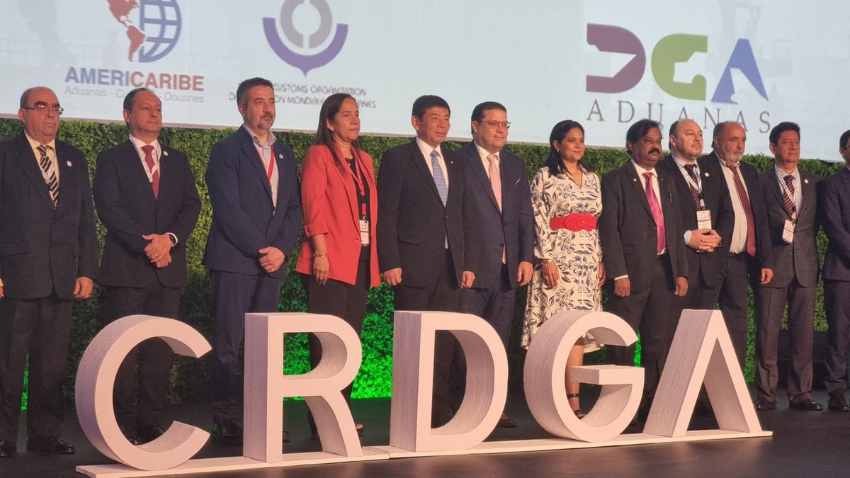 Desde República Dominicana 🇩🇴, la Vicepresidencia Regional inició la XXV Conferencia Regional de Directores Generales de Aduanas de las Américas y el Caribe #CRDGA con la participación de los 33 países miembros de <a href="/WCOAMERICARIBE/">OMA Americaribe</a>.