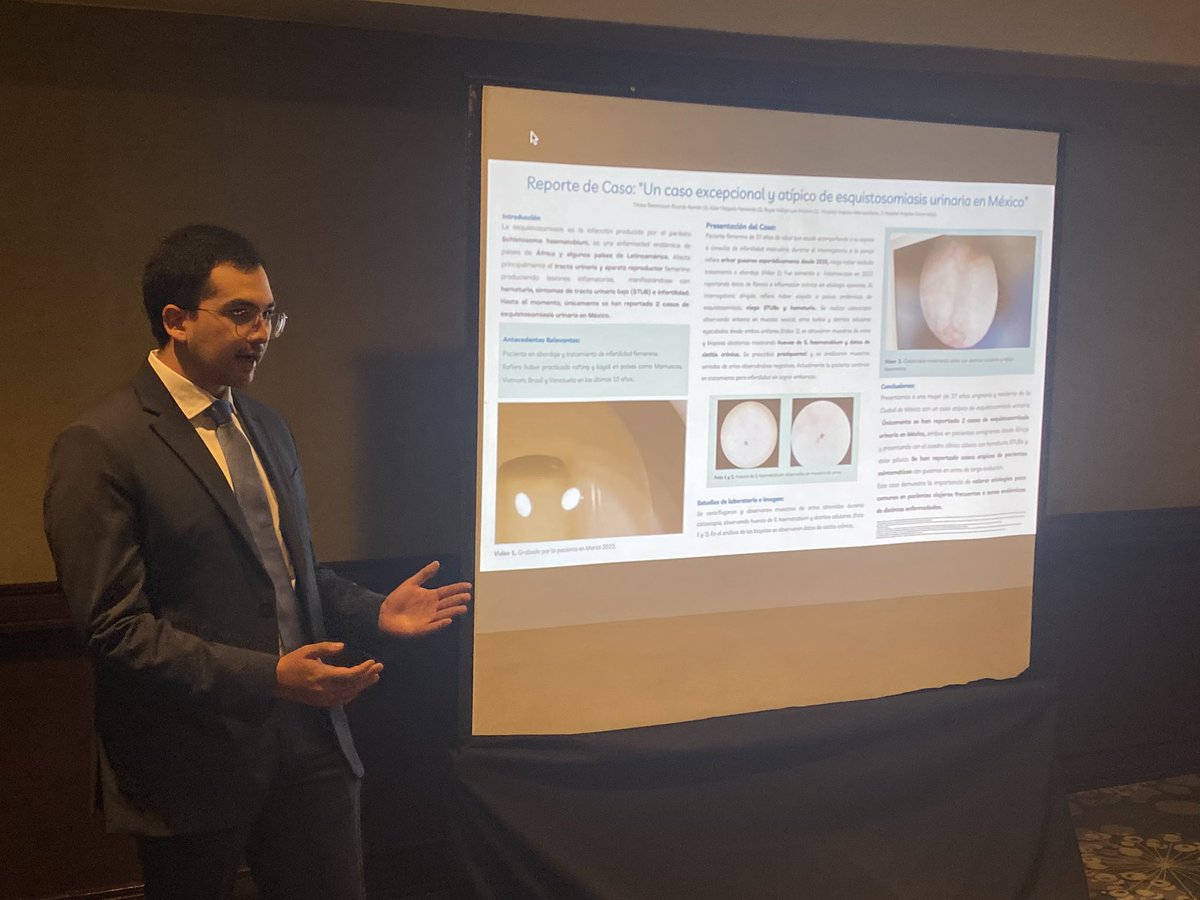 Presentación de caso en congreso <a href="/colmexuro/">Colegio Mexicano de Urología</a> <a href="/RicardoTiBet/">Ricardo Tinoco Betancourt</a>  <a href="/DrSanchezNunez/">Juan Eduardo Sánchez Núñez</a>  <a href="/smumexico/">SMU México</a>  presente