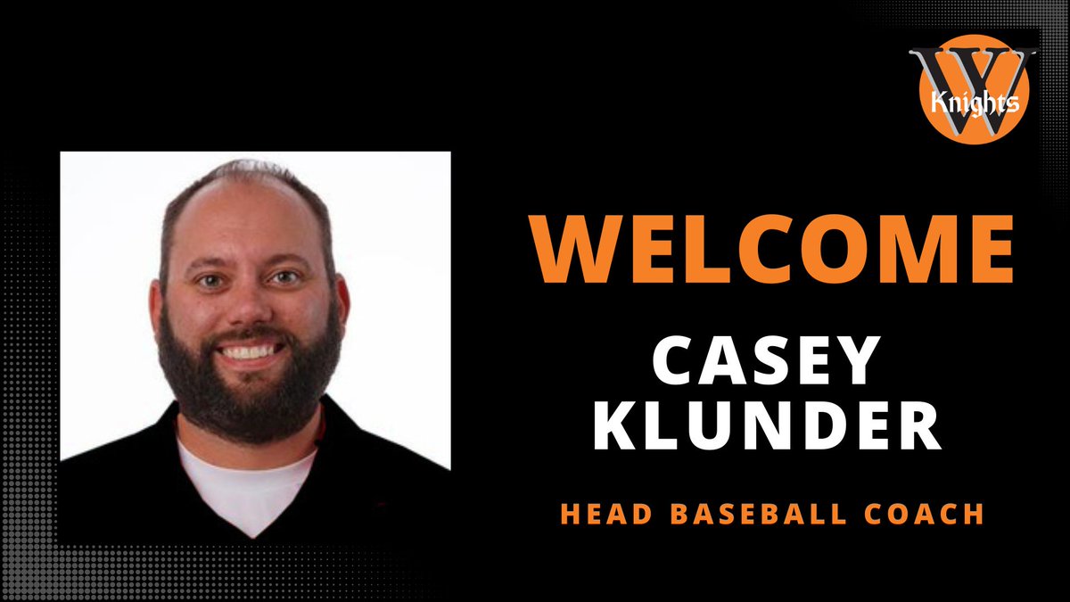 Casey Klunder named new head baseball coach.

Release: bit.ly/3OmJ3zv