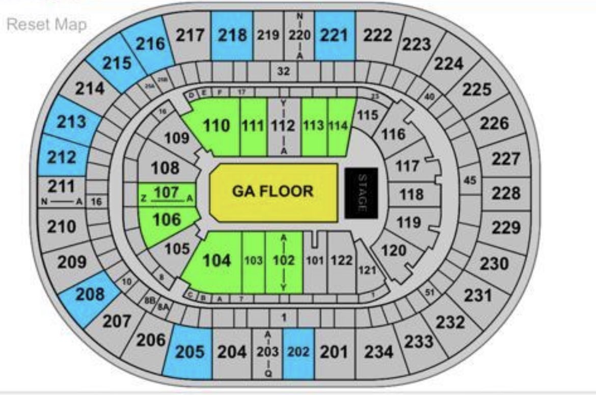 LilRemains on Twitter "JUST SPENT ALMOST A RACK ON GA FLOOR SEATS"