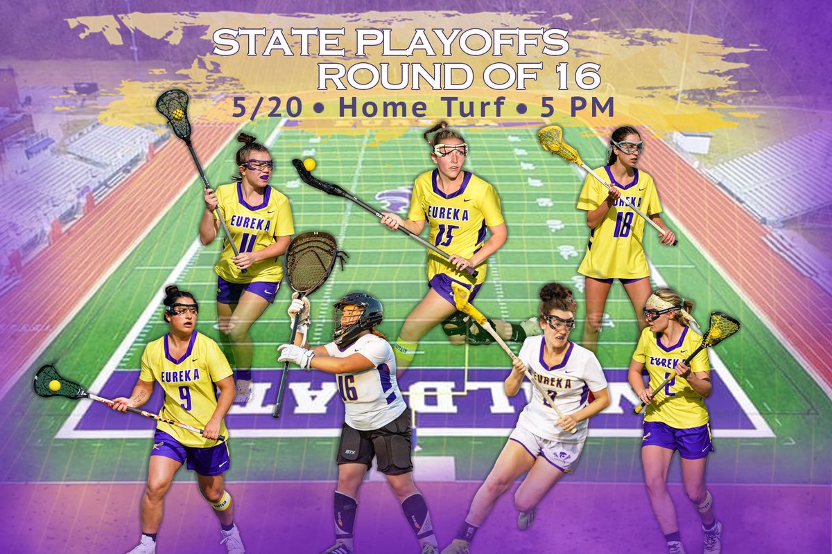 EHSwlax's tweet photo. We will be hosting the Round of 16 state playoffs game at HOME on Saturday at 5 PM! Join us as we take on the winner of Kirkwood / Nerinx Hall! https://t.co/rFxBIiermi