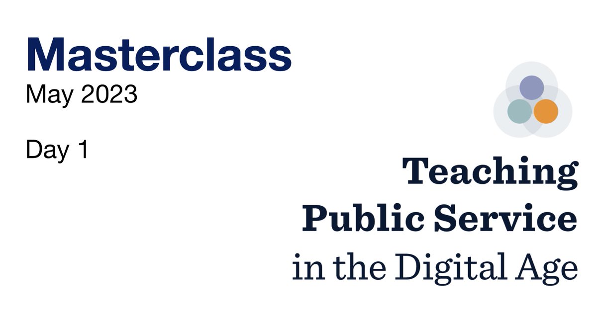 Another engaging @TPSDigitalAge masterclass is on the way. Lots of interesting conversations about using agile iterative approaches to solve complex government problems: