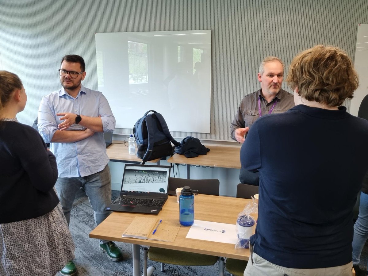 MosmedC's tweet photo. A highlight of the 2023 MoSMed Conference was welcoming a series of industry guests to give fantastic talks about their companies. Thanks to @AlmacGroup @ASTRAZENECAUK @Quotient_Sci @ConceptLSGroup @RxCelerate @PlecoTx for taking part in our industry showcase! #mosmed23 https://t.co/KnkBLGOjnd