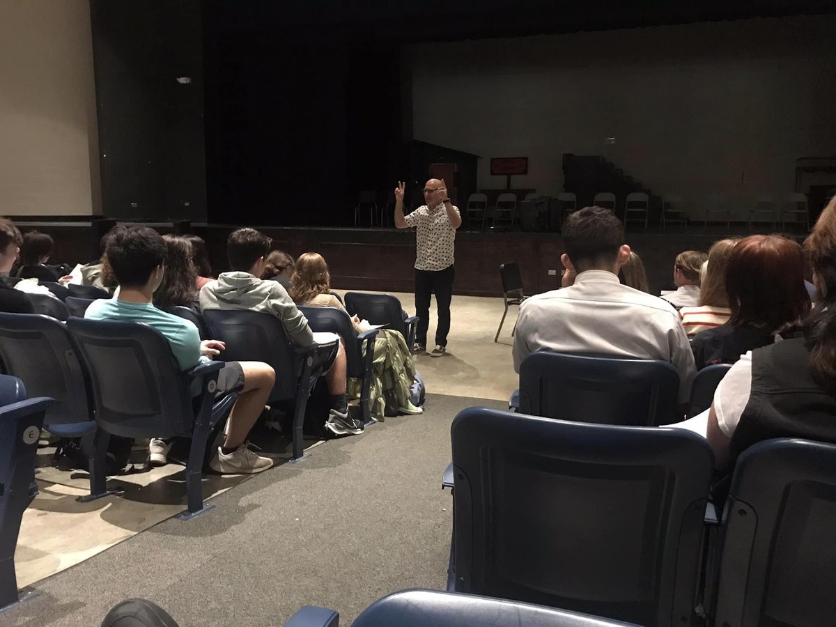 Had a fun time this morning talking to AP US History students about how historians create history.