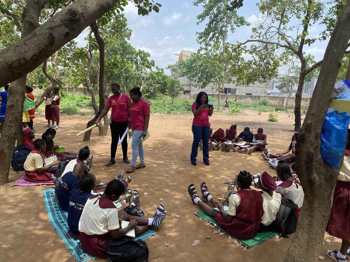 Being in the community has taught me that life is not all about you. It is important to reach out to as many people as possible and whenever you can. I admire the zeal and willingness these young girls have towards knowledge acquisition. It shows that opportunities are everywhere