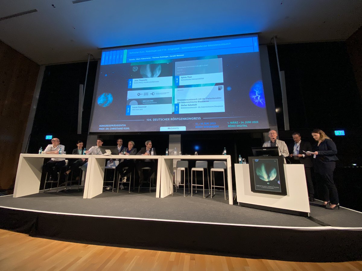 D. Pinto dos Santos (@pintodrad) on Twitter photo Top besetzte Session zum digitalen Bilddatenaustausch in der #radiologie auf dem #röko2023! 🤩
<a href="/DRG_de/">DRG.de</a> <a href="/PaulaPiechotta/">Dr. Paula Piechotta MdB - auch auf Bluesky</a> <a href="/ProfThun/">Sylvia Thun</a> Top besetzte Session zum digitalen Bilddatenaustausch in der #radiologie auf dem #röko2023! 🤩
<a href="/DRG_de/">DRG.de</a> <a href="/PaulaPiechotta/">Dr. Paula Piechotta MdB - auch auf Bluesky</a> <a href="/ProfThun/">Sylvia Thun</a>