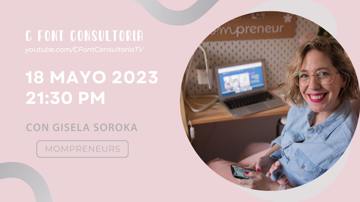 CFontConsult's tweet photo. 👩‍💻 EMPRENDIMIENTO Y MATERNIDAD 👩‍💻

Con más de cuarenta piezas a nuestras espaldas, emprendemos nuestra #SegundaEntrevista en #Castellano para @CFontCOMCRIM en colaboración con @TheTwitchGirl.

Hoy, a las 21 h 30 (hora española), retrocedemos en el tiempo con @MOMpreneurES: https://t.co/oBB6ffpRNN