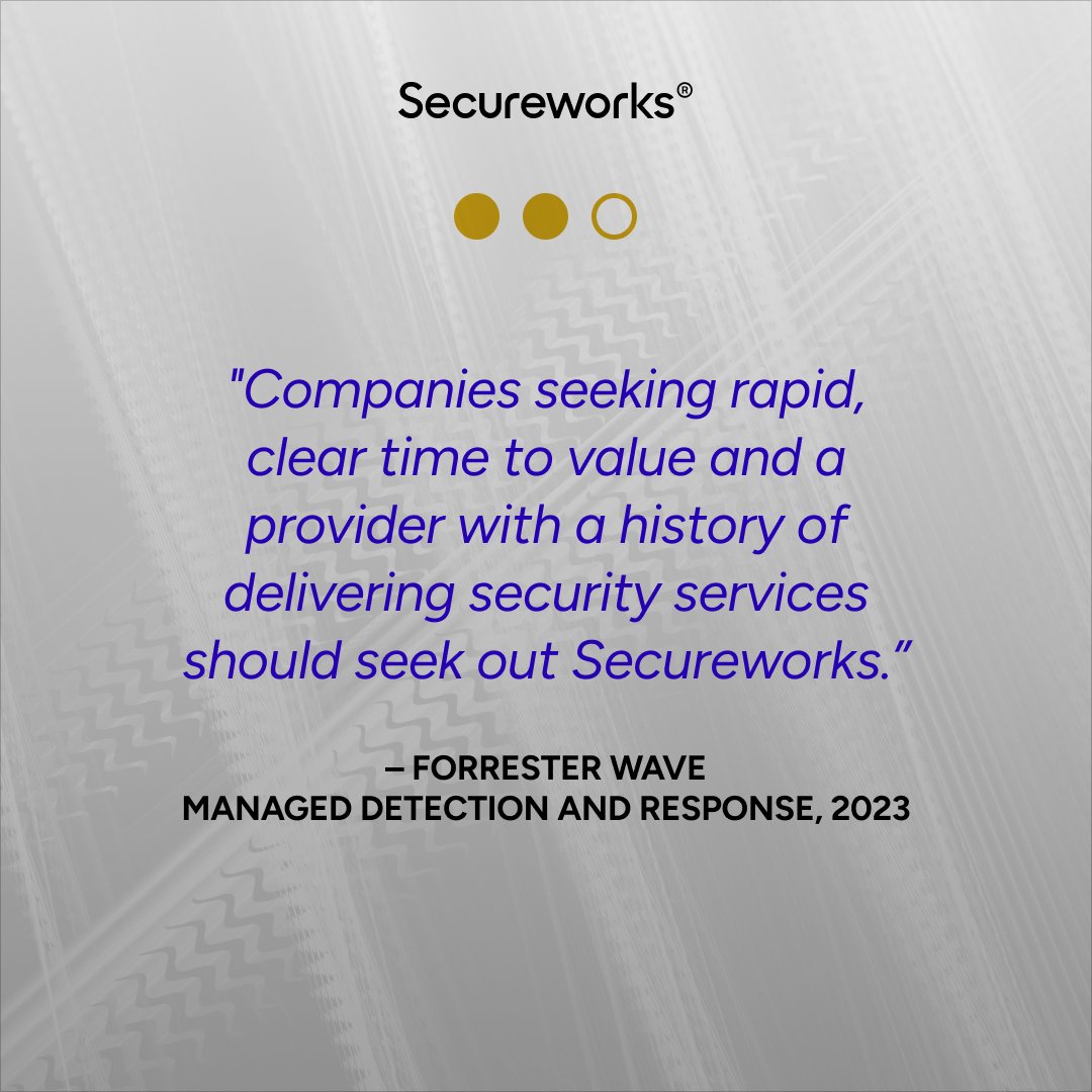 Secureworks on Twitter: 