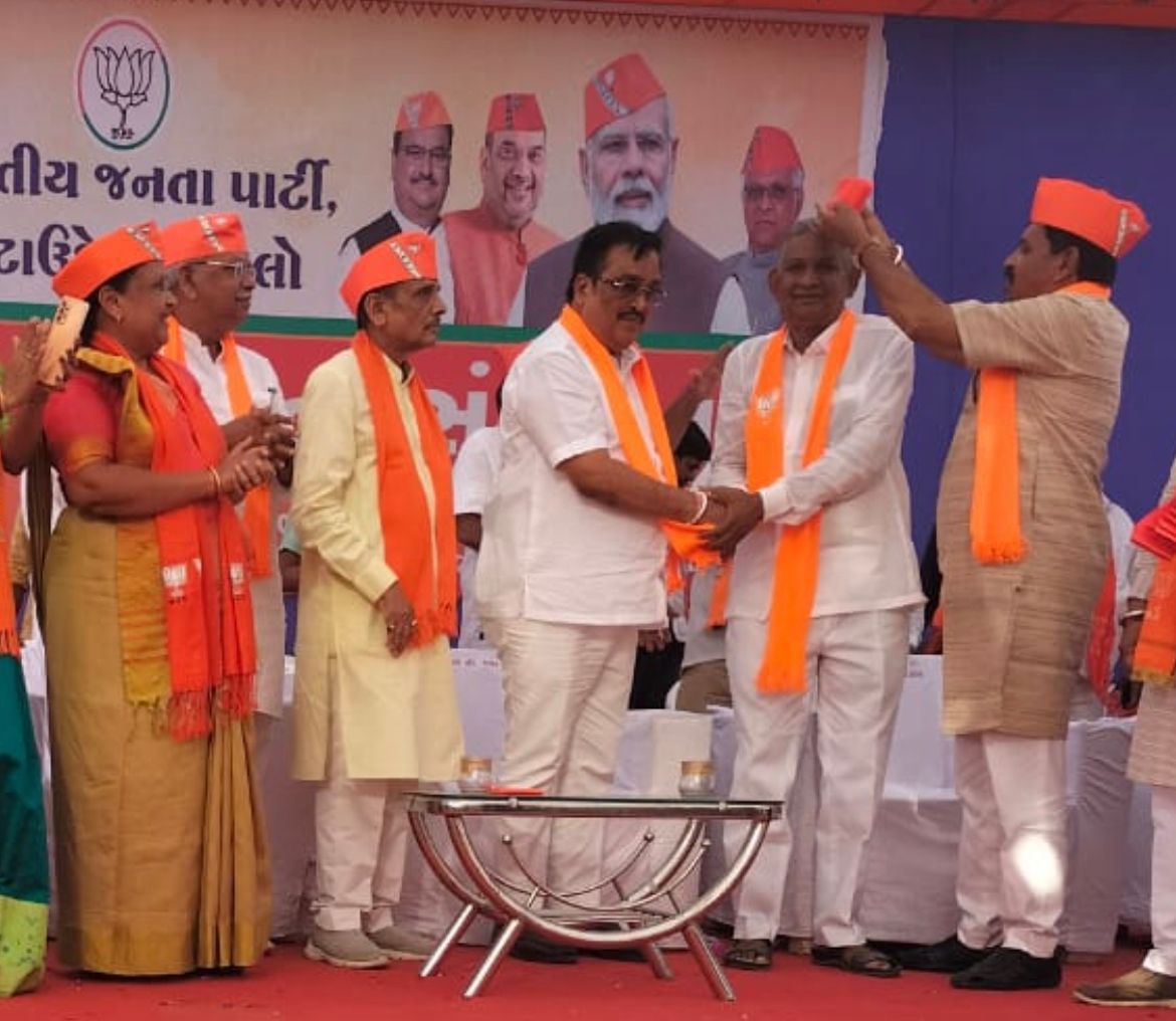 Former Gujarat Congress MLA and tribal leader joins BJP