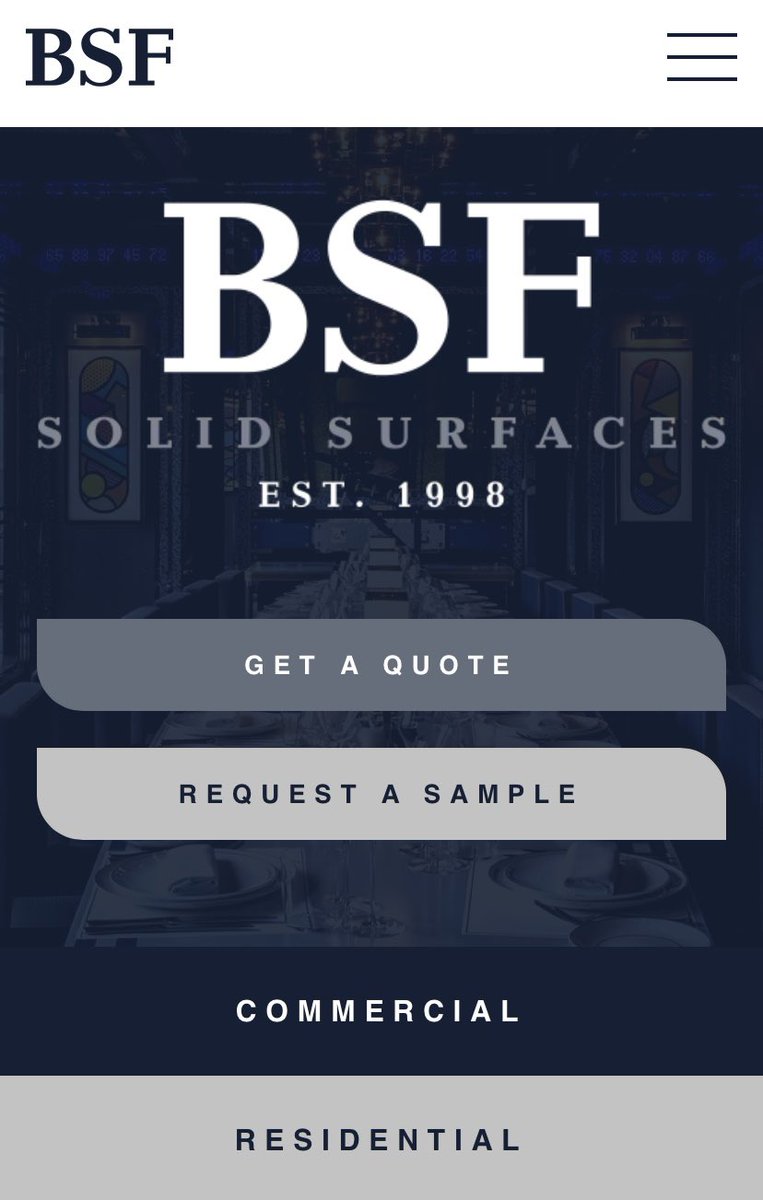 BSF Solid Surfaces Ltd tweet media