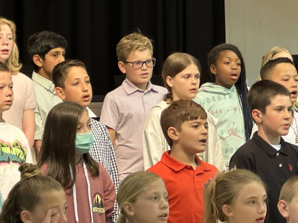 PSDSeylar's tweet photo. Our talented students truly stole the show with their school-wide spring concert performance this morning.  Parents get ready for an amazing performance directed by Mrs. Cattich and Mr. Morris. 

Bring some tissues 🥹😊 #seylar #pennridgeproud @psdmusicdept https://t.co/2OkDMSUHPj