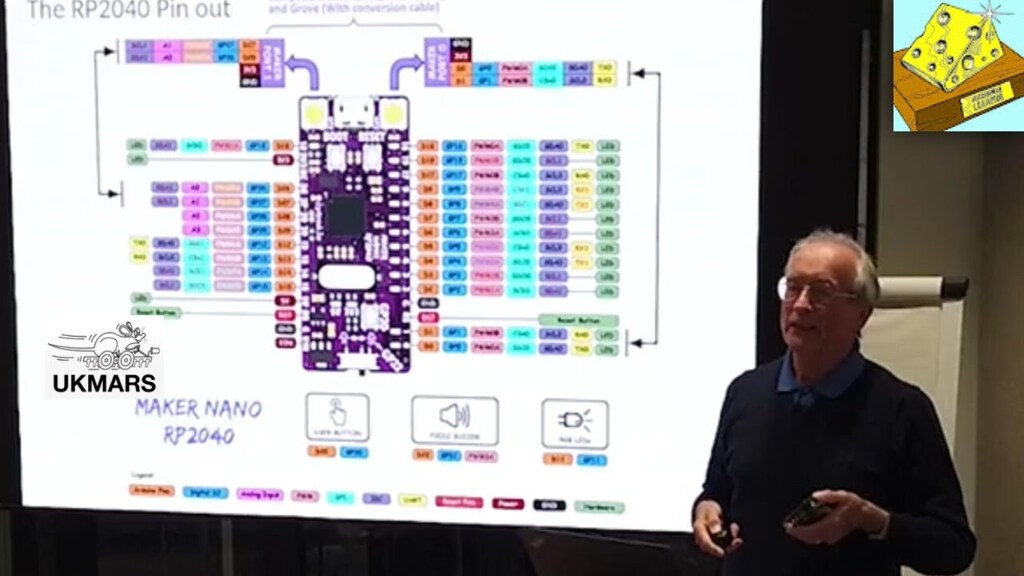 derekchall's tweet photo. https://t.co/5LXCzpil3d Welcome to the official YouTube channel of Minos Micromouse Conference! In this video, we present an exciting talk by David Hannaford on the topic of using Python with the UKMARSBOT MicroMouse, specifically utilizing the Cytron Maker Nano RP2040 board.

… https://t.co/0vRDZIjajY
