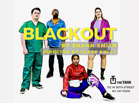 FoolsCompany's tweet photo. LIVESTREAM THIS SATURDAY @ 7 PM (ET)!

Who do #superheroes call when they need help? That's the premise of #Blackout, whose titular character is losing control of her powers after her mentor's death. Can her friends help her navigate her grief and trauma before it's too late?
1/2 https://t.co/M0W8nAYprm