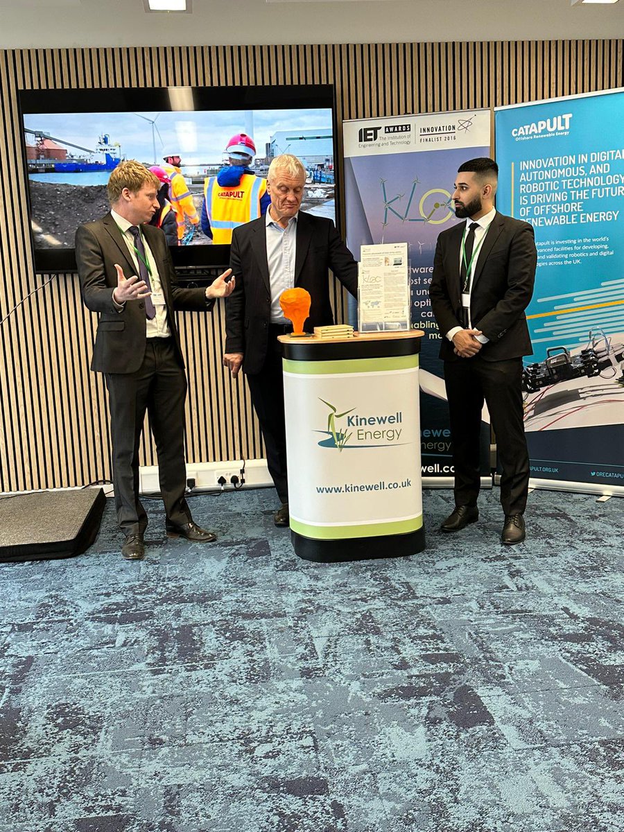 Today <a href="/ORECatapult/">ORE Catapult</a> £3m Digital, Autonomous &amp; Robotics Engineering (DARE) Centre opened by <a href="/grahamstuart/">Graham Stuart MP</a> - we exhibited as example of #offshorewind #digitalisation &amp; #engineering prowess. The minister challenged us to scaleup rapidly to secure the economic opportunity in UK 💪