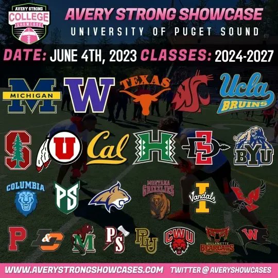 Up to nearly 30 colleges confirmed for camp with conference champions at all levels. Can’t wait to have them on campus June 4. Sign up before we close registration: buff.ly/3MxlanK