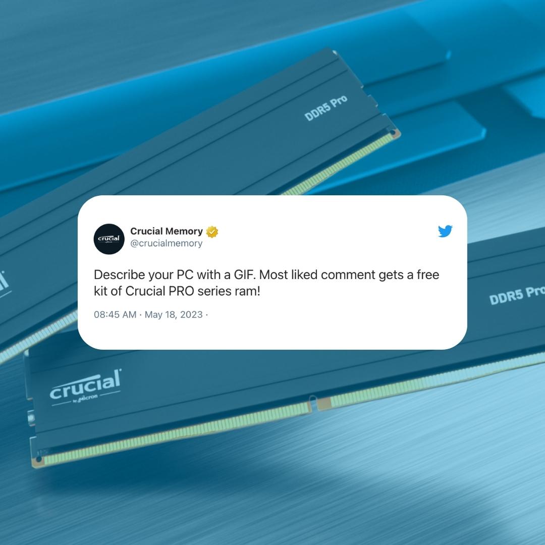Crucial Memory tweet media