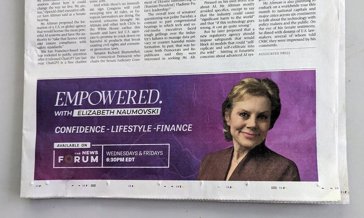 My friend @enaumovski in yesterday’s @globeandmail #Empowered