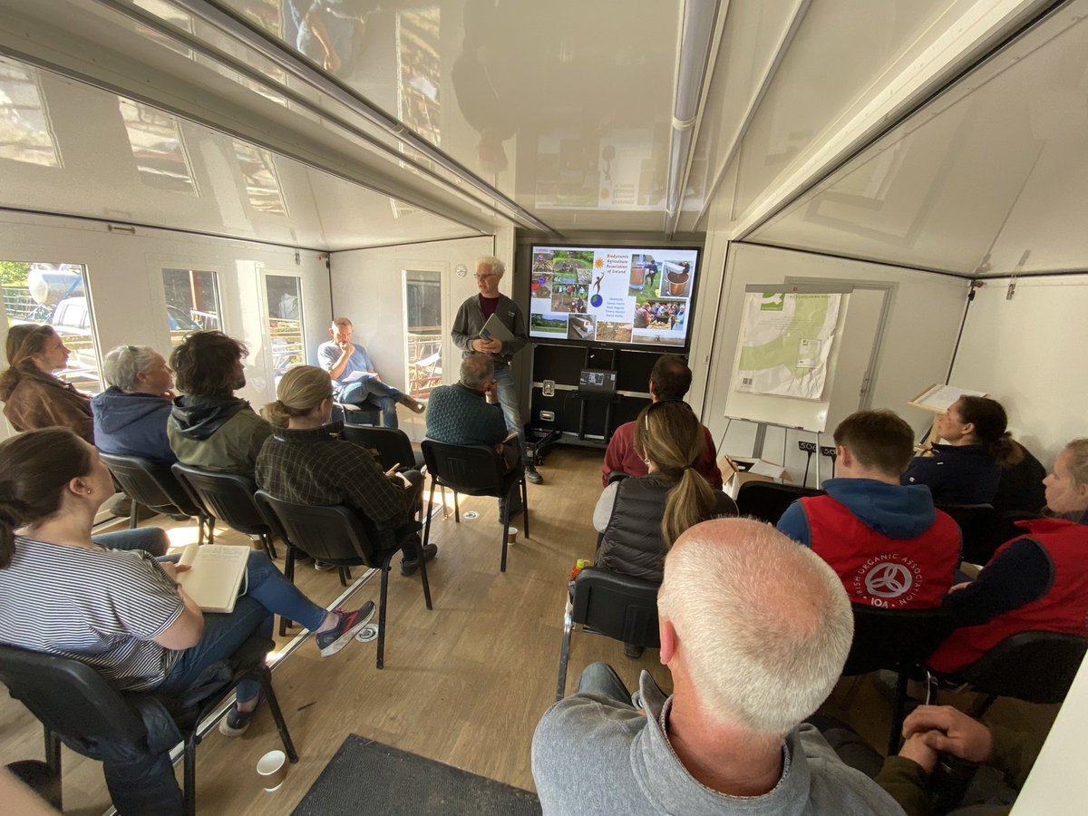 A great first day at our Intro to Biodynamic Farming course in Donadea. Very exciting and interesting subject. #Biodynamic