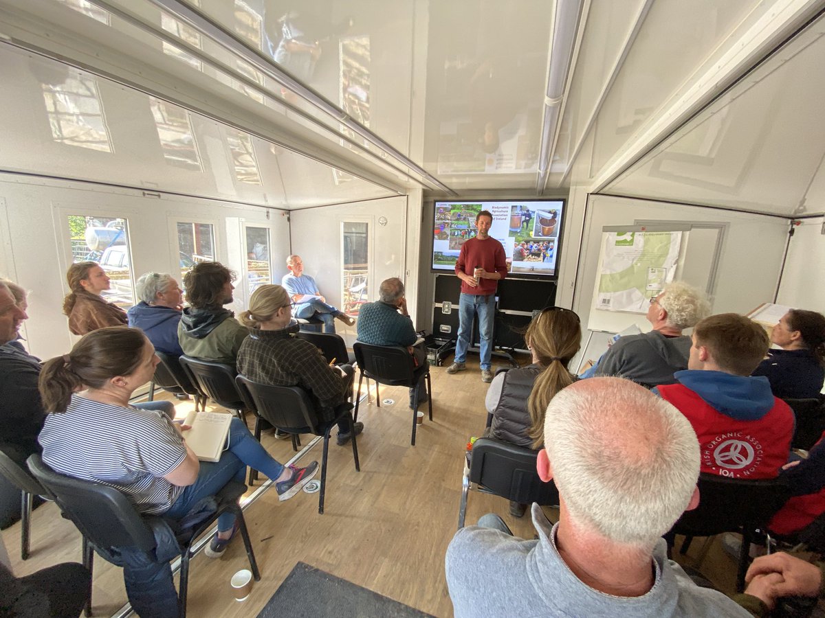 NatOrgSkill's tweet image. A great first day at our Intro to Biodynamic Farming course in Donadea. Very exciting and interesting subject. #Biodynamic