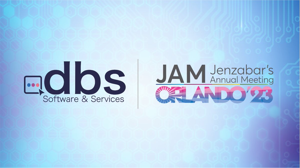 dbs_software's tweet image. We are excited to once again be sponsoring @Jenzabar  JAM 2023, May 31–June 3, 2023, in Orlando, FL. If you are attending, be sure to stop by our booth &amp;amp; take a sneak peek at the all-new Docubase 6.0 &amp;amp; LiveForms 1.4. (and, of course, register for a chance at some great prizes!)