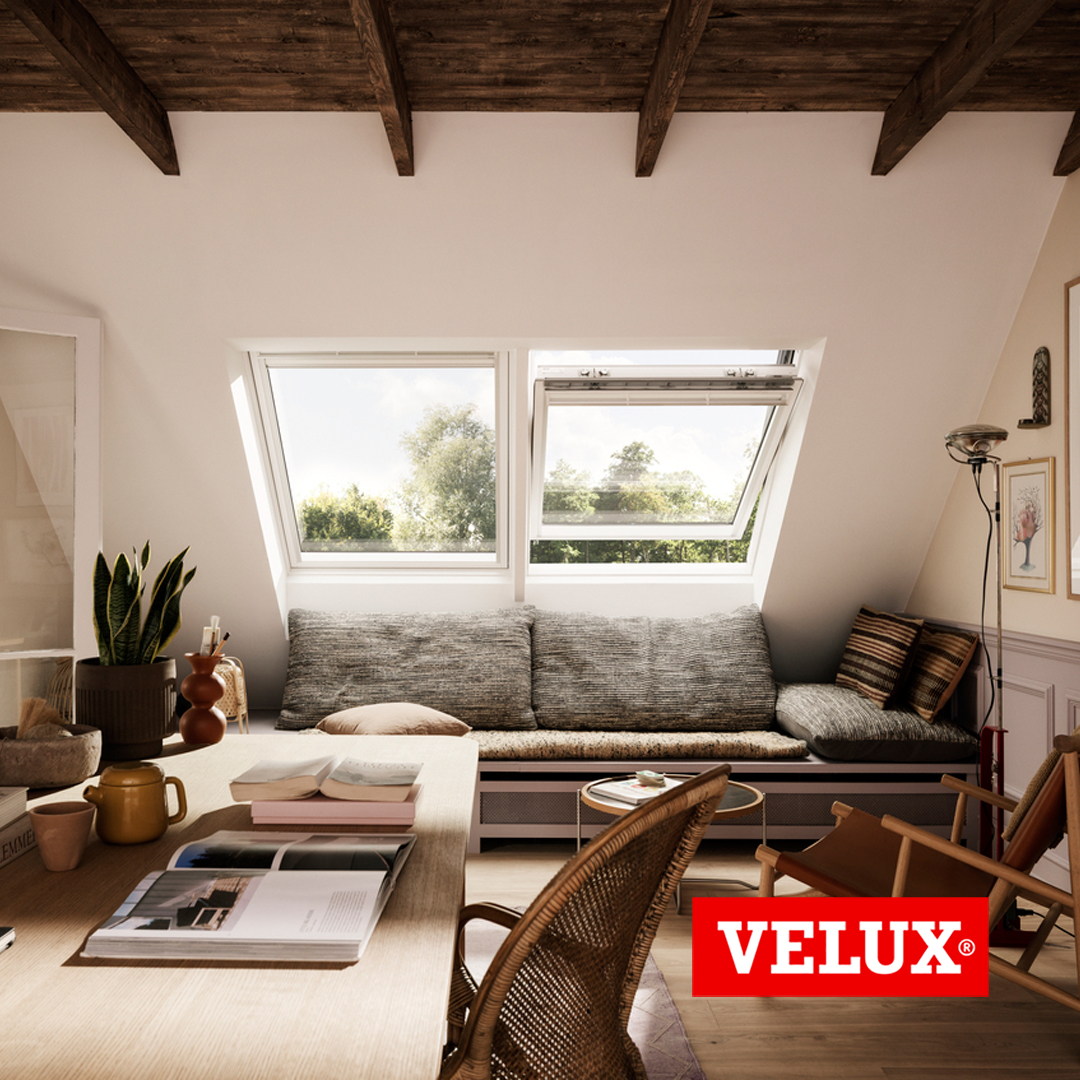 VeluxLat's tweet photo. Bienvenidos a esta sala luminosa, cálida y acogedora 🌞💛
¿Te gusta tanto como a nosotros? 😍
#velux #veluxtransformingspaces #roofwindows #interiorinspirations #arquilovers #homeideas #daylight https://t.co/EevSyj6PY9