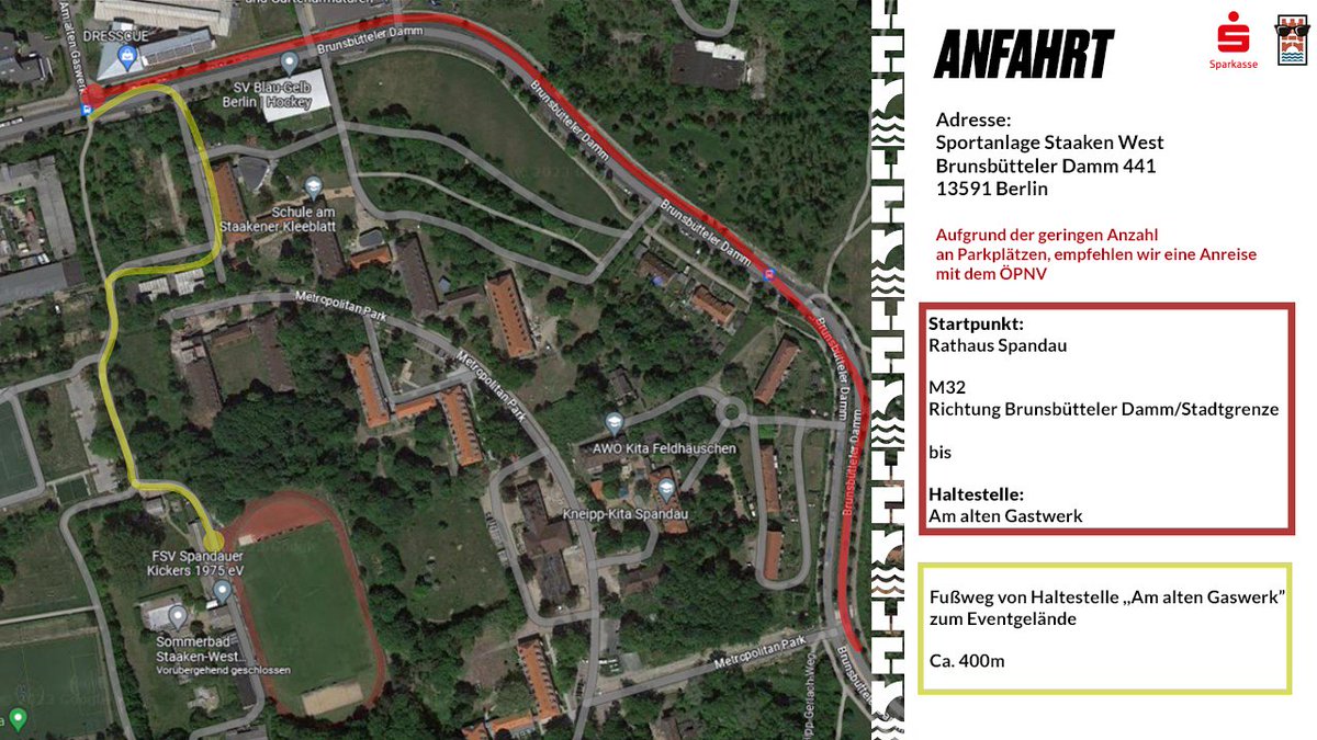 #Infotweet Hier die wichtigsten Infos zur Anfahrt beim #EINSSommerfest