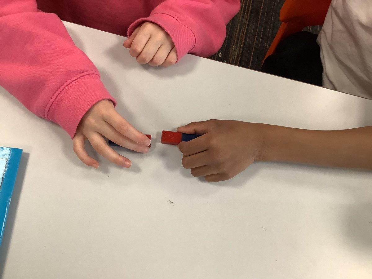 westheathprim's tweet photo. This week in science we were learning all about magnetic poles. We learnt that like poles repel and unlike poles attract. We made a poster and played the game opposite attracts. #WHPSClass8 #WHPSClass8 https://t.co/R9BhUzHG1Z