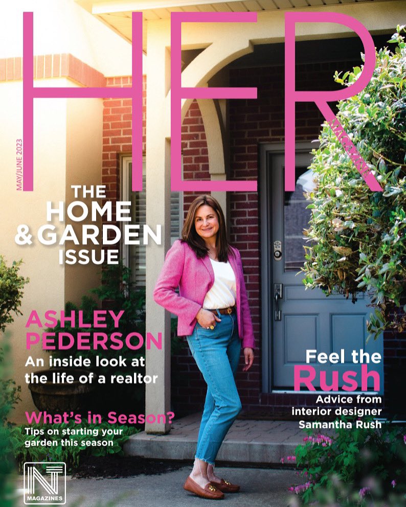 HERMagazineJC's tweet photo. The newest issue of HER Magazine is OUT NOW on newsstands and digitally. 🌸 Explore the worlds of real estate, interior design, thrifting, gardening and more in the May/June issue. https://t.co/2o4LVSgWmv
