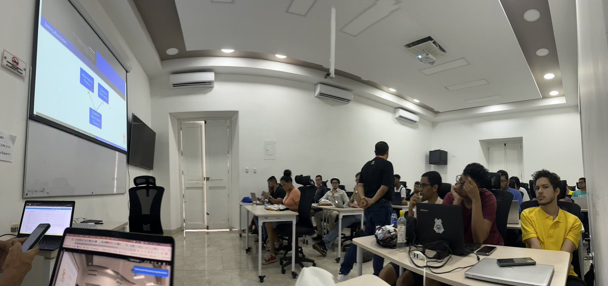 SuperCCamp's tweet photo. Quantum Computing Simulations and HPC/Advanced Computing Ecosystems in the Thursday Day of #SCCAMP2023 https://t.co/8fHi4rhCNl