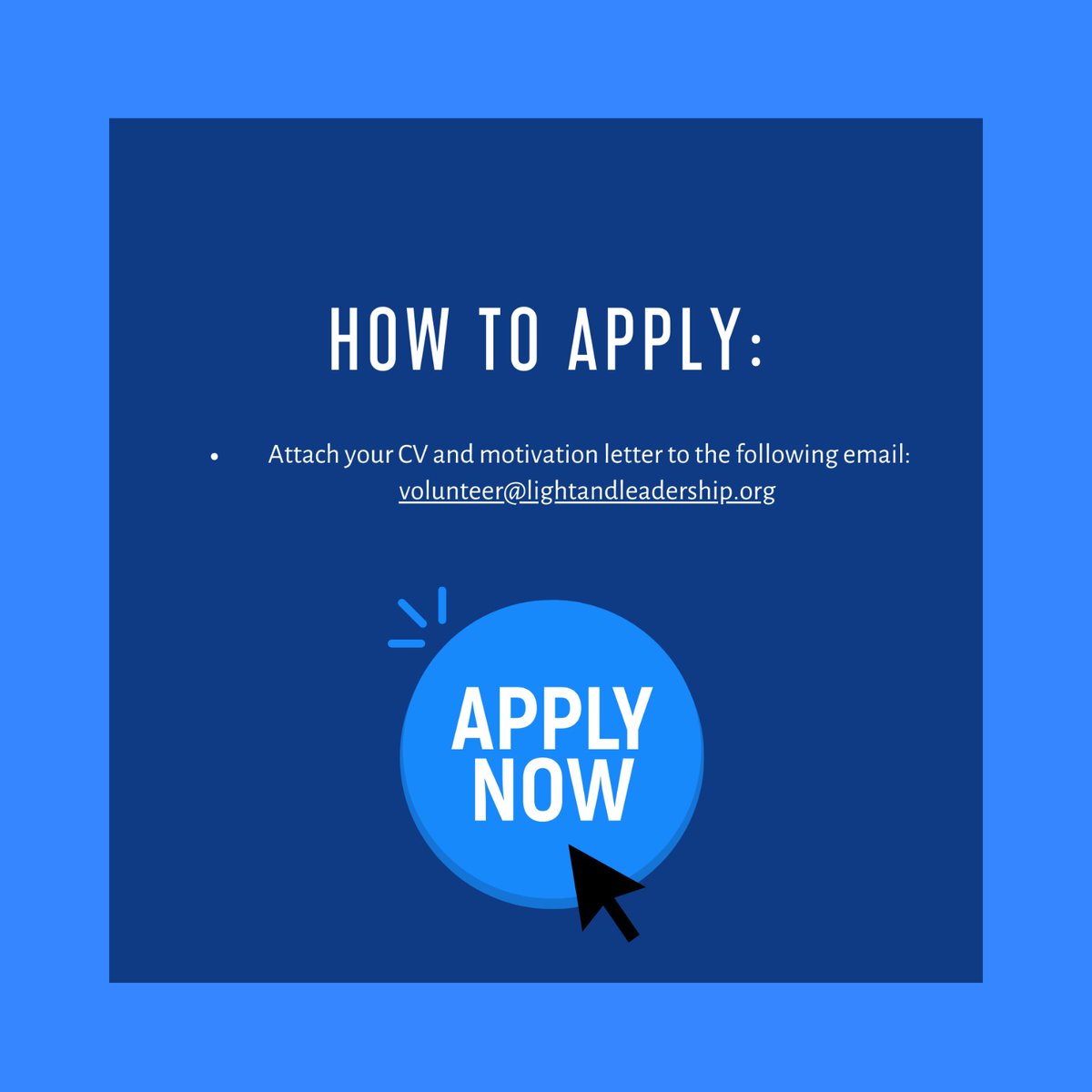 lliperu's tweet photo. 🙌 It's your opportunity to be a volunteer! 🤝
📢 Open Position: 1 international volunteer for "Reading Comprehension Teacher" and "Reading Club Lead" roles.
📝 How to Apply: Send your CV and motivation letter to volunteer@lightandleadership.org. 
#volunteeropportunity #education https://t.co/QTexnkallz
