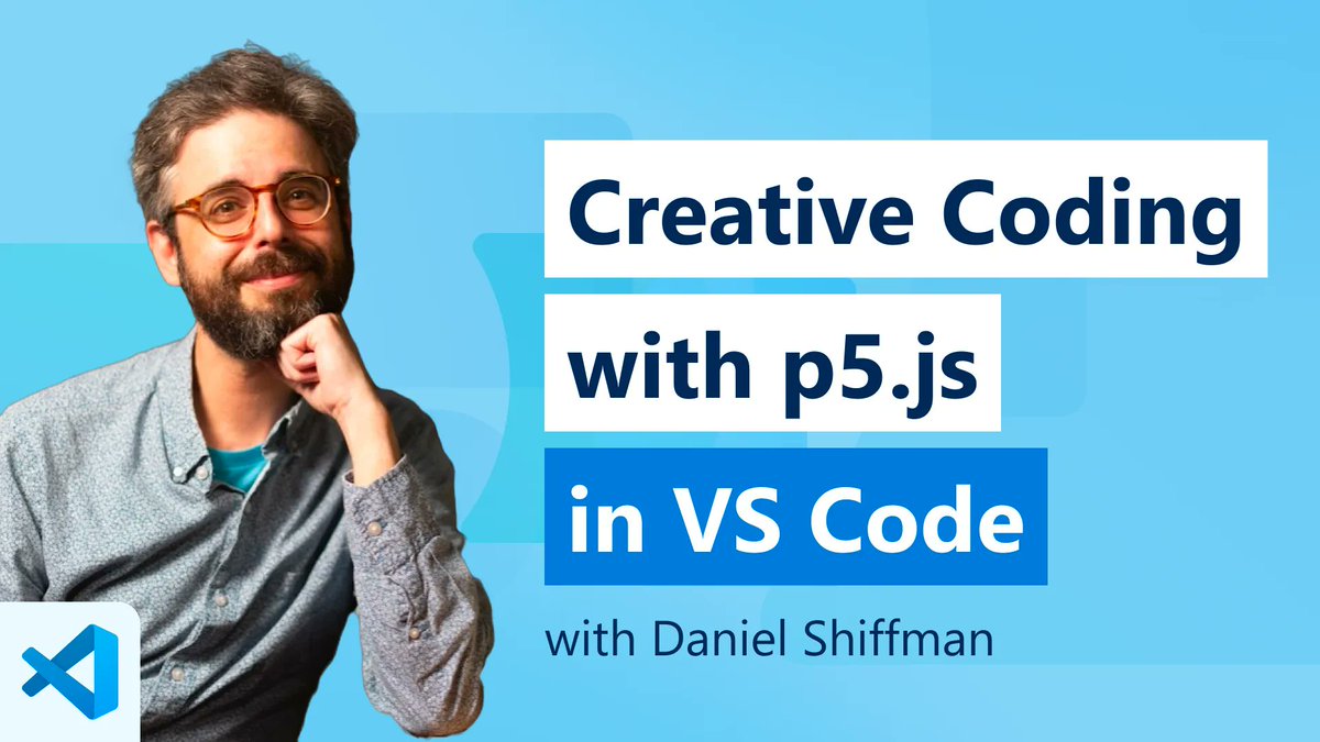 code's tweet image. ⏳ We're going live in 10 minutes with @shiffman to talk all about the world of creative coding with pf.js in #vscode! Join us 🎬 youtube.com/live/1h6vZl-Ou…
@thecodingtrain #natureofcode