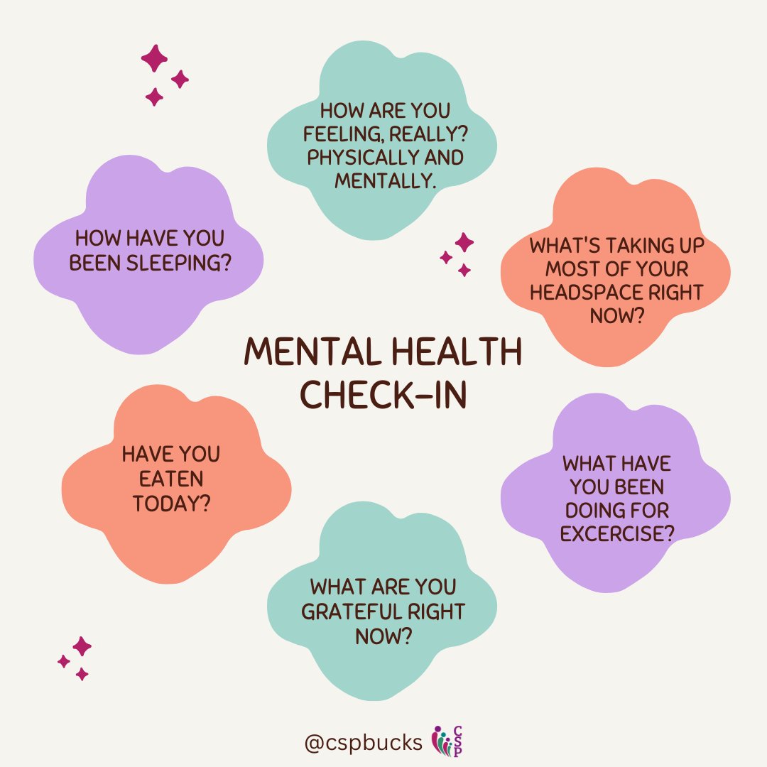 cspbucks's tweet photo. Mid-week check-in for your mental health 💚
__
#TogetherWeAreStronger #NothingAboutUsWithoutUs #Community #CSPBucks #MentalHealthAwareness #StrengthBasedApproach #SystemsOfCare #Recovery #RecoveryIsPossible #WeDoRecover #CSPPrinciples #NaturalSupports #Flexible #Coordinated https://t.co/uFycrBbsJ1
