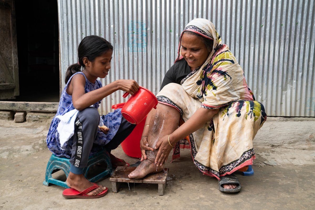 USAID's tweet photo. Big #publichealth news from the People’s Republic of Bangladesh 🇧🇩. The country has eliminated an ancient, disabling disease as a public health problem called lymphatic filariasis. Ending life-altering diseases = improving futures! https://t.co/MC1CGSEeTh
