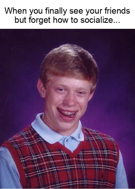 MemeThisBender's tweet photo. @dookie_harris @Cobratate "Me after being locked up all year: I may be free now, but why do I feel like a prisoner in my own mind?" #LockdownBlues https://t.co/eQokDvbJG5