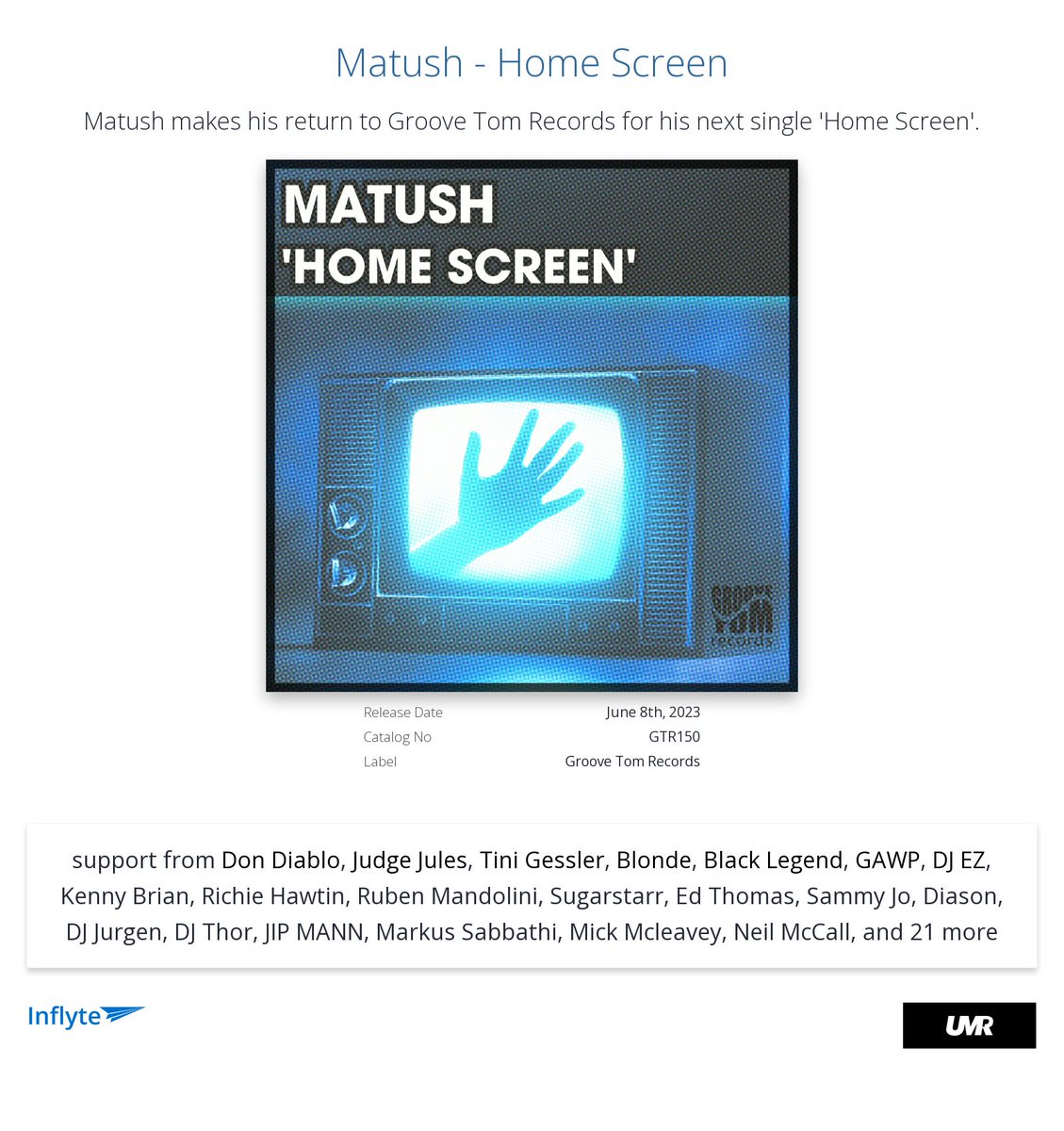 Cheers @vanillaace1 for the review "Nice tracks"
inflyteapp.com/r/fgmie2