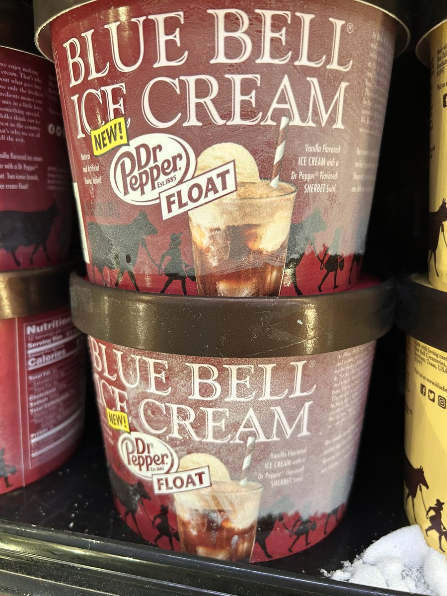 Blue Bell done got me.  Verdict coming later.  #BlueBellIceCream