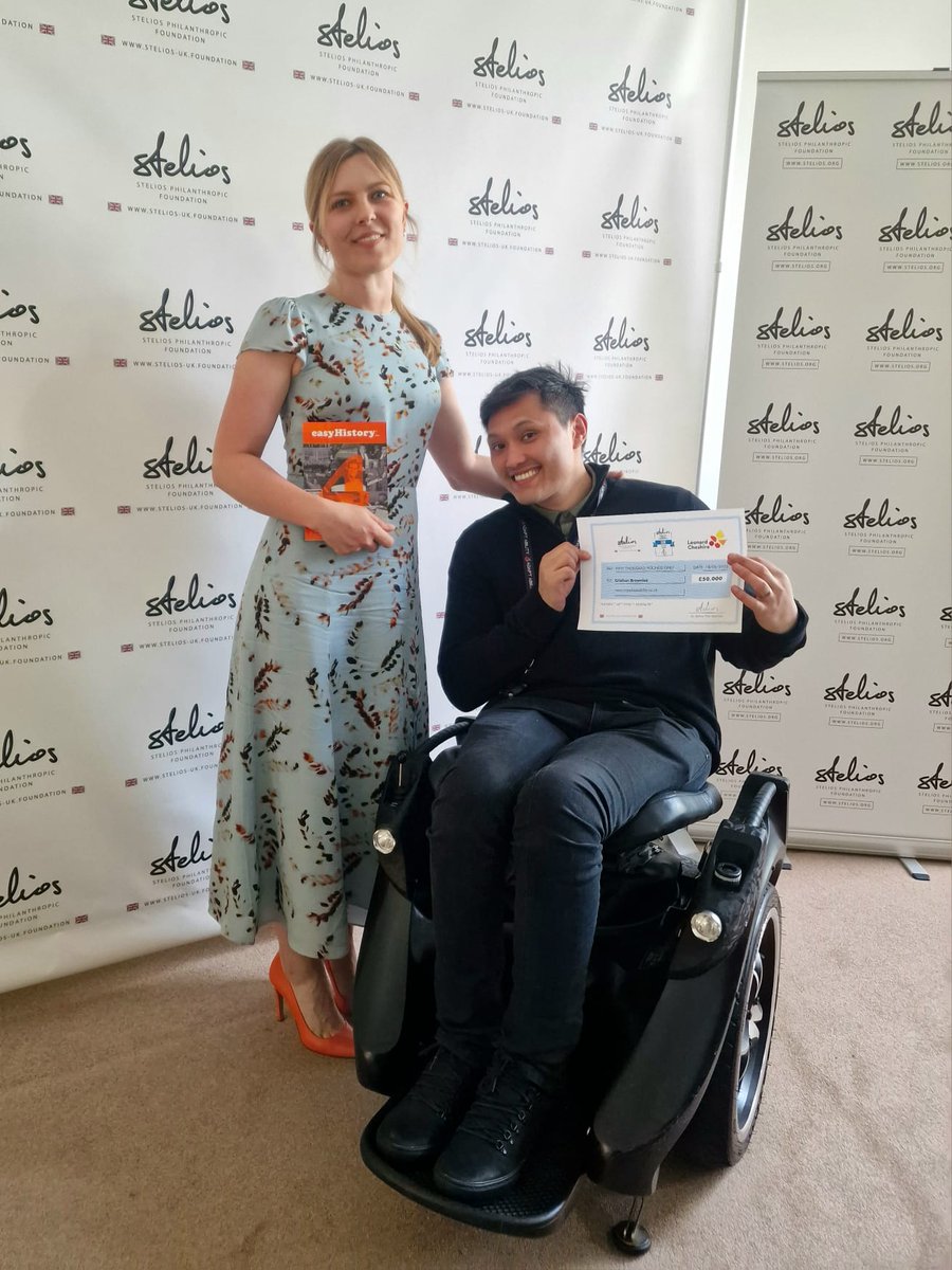 myadaptability's tweet image. Exciting news! So proud of our director Cristian for winning ✨top prize✨ in the #SteliosPhilanthropicFoundationDisabledEntrepreneursAwardsUK. Run in partnership with #LeonardCheshire + with a fab £50k prize to invest. Well done, Cristian🥂🎉!👏👏