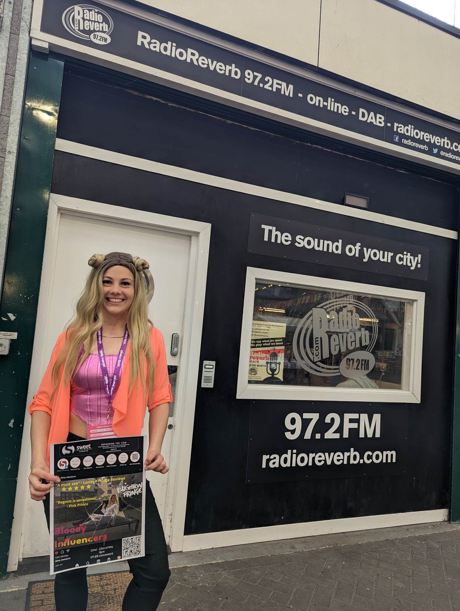 Loved having an interview with @radioreverb
John Keenan, you can listen to it here:
mixcloud.com/RadioReverb/th…
We're talking about Bloody Influencers and also discussing social media impact on mental health :)
@brightonfringe @whatsonbrighton @mindbrighton