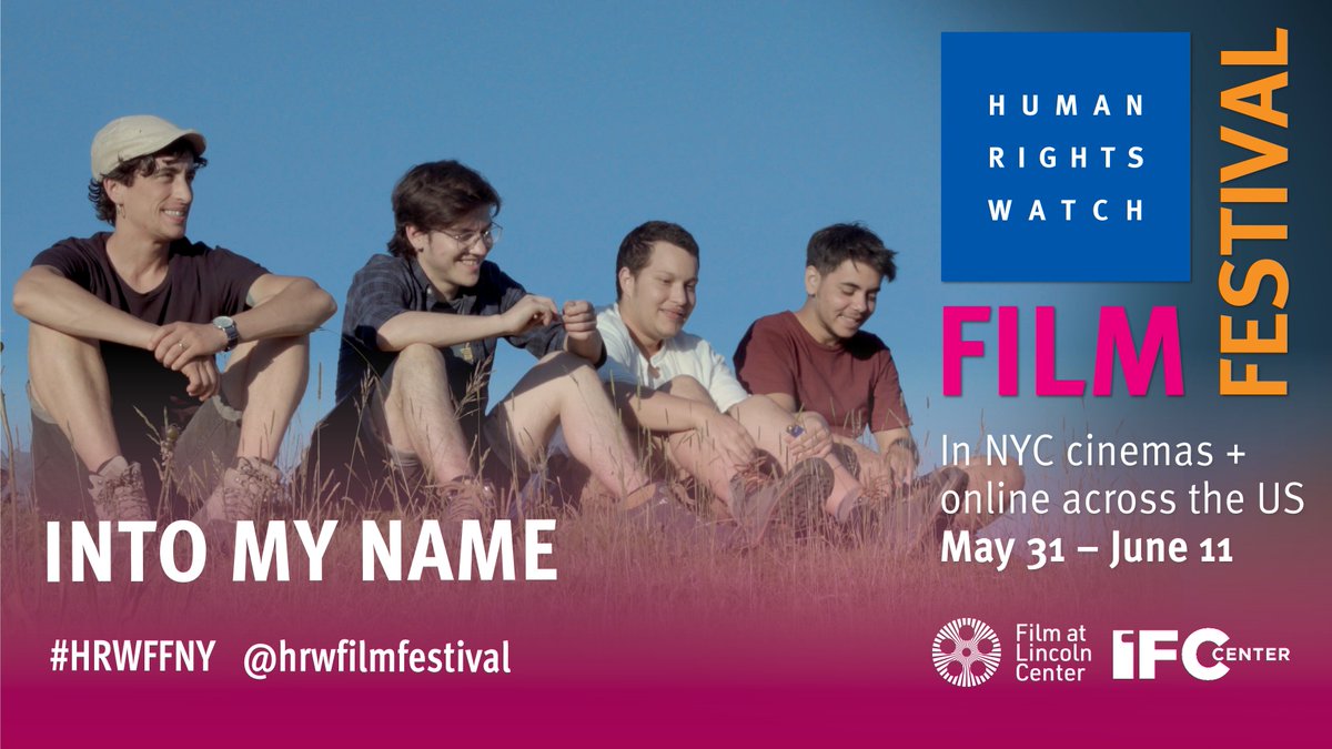 CLAGSNY's tweet photo. Nicolò Bassetti's tender documentary is a love letter to his son who, like the protagonists in the film, is trans. INTO MY NAME shows the strength + joy of community &amp; friendship. 

Join #HRWFFNY on 6/3 for the NY premiere + live Q&amp;A https://t.co/YADRbvptHF https://t.co/OOLjfTWMe5