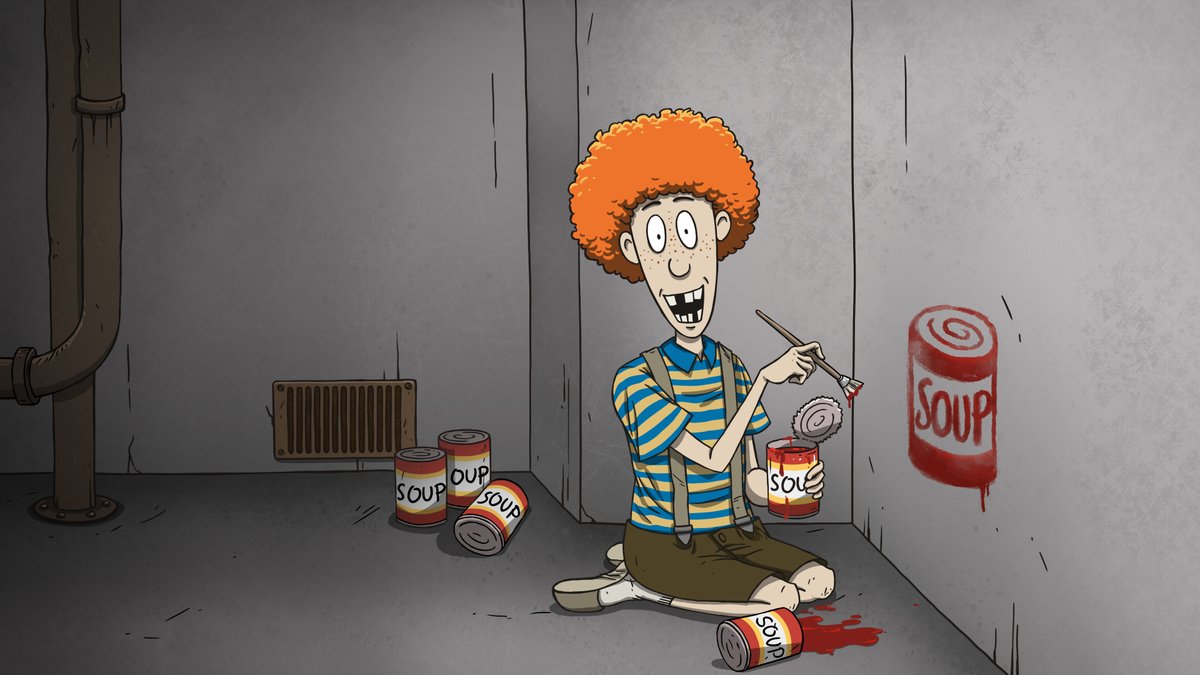 robotgentleman's tweet photo. Check out this week's #CaptionThisThursday. No Timmy, you don't need to draw the picture! You ARE the picture! 👨🎨
#RobotGentleman #60Seconds #Timmy https://t.co/iKeHhRkFmi
