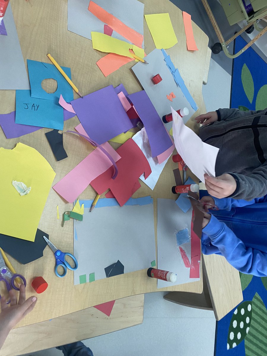 encounterwonder's tweet photo. What stories live in scrap paper? #storyworkshop #Kindergarten #rvsed https://t.co/ki7oGHbBIb